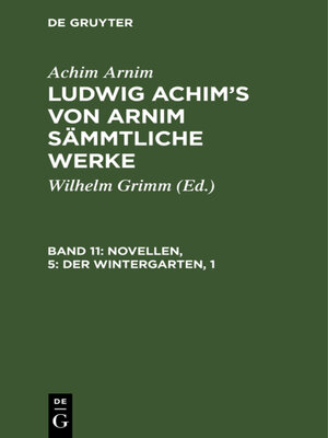 cover image of Novellen, 5